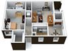 One Bedroom 700 Square Feet